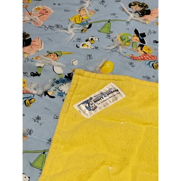 Project Linus, Kids Play, Vintage, Baby Blanket, Nursery, Decor, ~ 250507-WH 602 - Picture 4 of 6